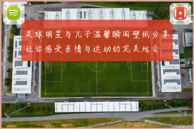 足球明星与儿子温馨瞬间壁纸分享让你感受亲情与运动的完美结合